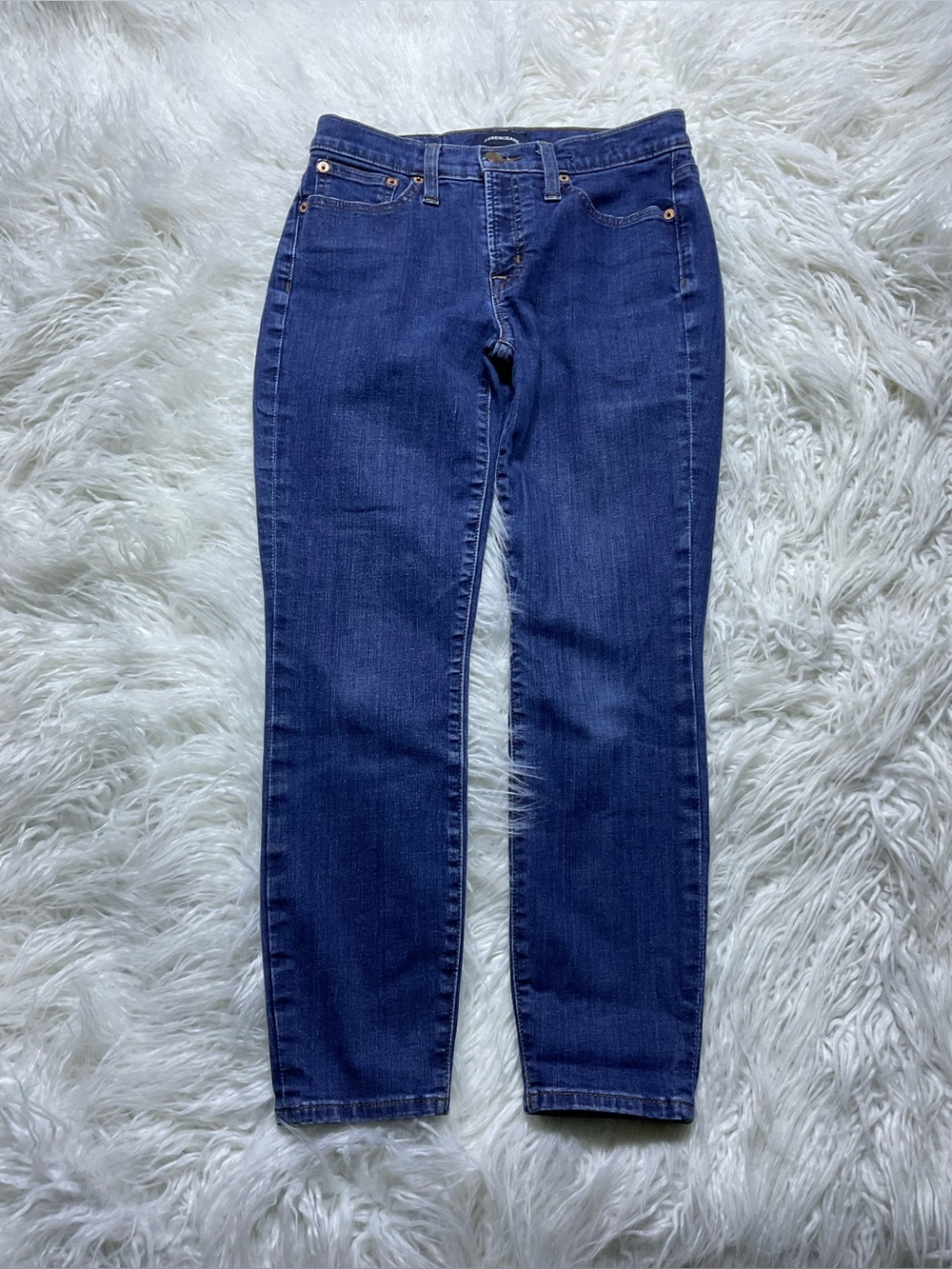 J Crew 8" Toothpick Skinny Jeans
